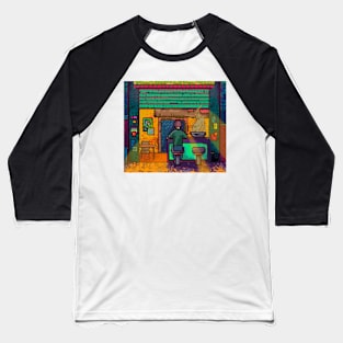 Noodles At Night Baseball T-Shirt